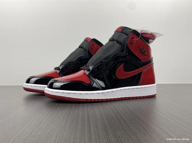 Rep Bred Patent 1 Air High 555088-063 OG Jordan 0530